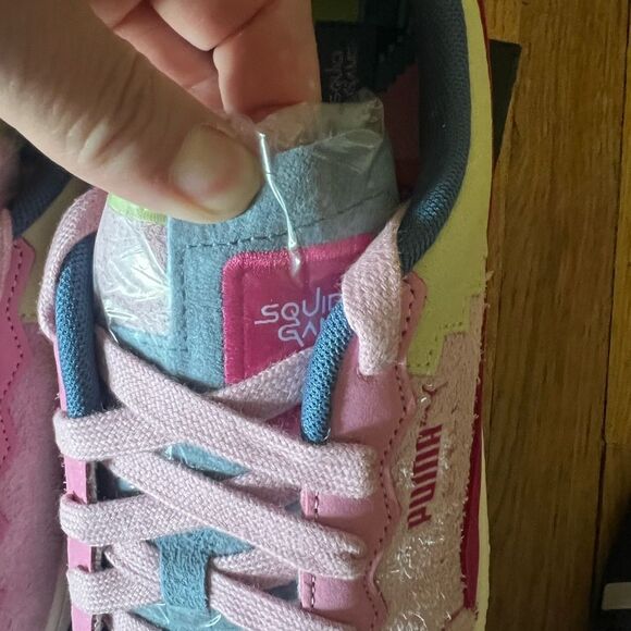 Puma X Squid Game Suede Lace Up Sneakers - Picture 5 of 15